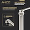 Anzzi 1-Handle Bathroom Vessel Sink Faucet in Brushed Nickel L-AZ901BN - alternate 4